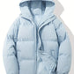 Winterjacke mit Kapuze Schwarz – Jonas