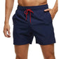 Liam - Olivgrüne Badeshorts Classic