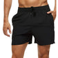 Liam - Olivgrüne Badeshorts Classic