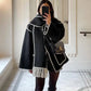 Keyra - luxe jacke mit schal