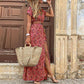Anais - Langes ibiza faltenkleid