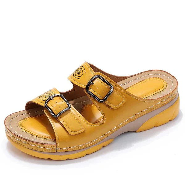 Orthopädische ledersandalen - Glayza