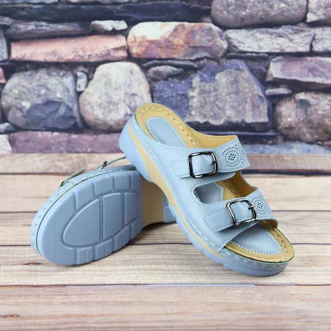 Orthopädische ledersandalen - Glayza