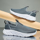 Nico - Urbane Schwarze Slip-On Sneakers