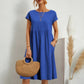 Knielanges sommerkleid mit taschen - Iren