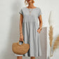 Knielanges sommerkleid mit taschen - Iren