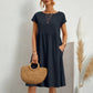 Knielanges sommerkleid mit taschen - Iren