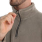 Premium Fleece-Pullover – Luca Khaki
