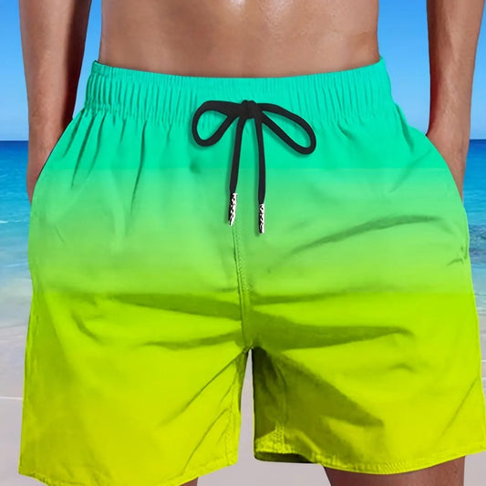Lila-blaue Ombré-Shorts - Finn