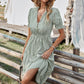 Sophie - Blau Gestreiftes Sommerkleid