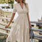 Sophie - Blau Gestreiftes Sommerkleid