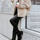 Braune Winterjacke – Aria