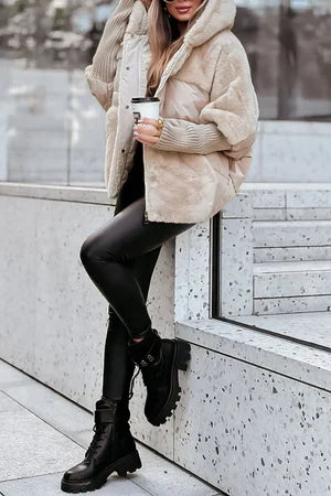 Braune Winterjacke – Aria