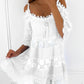 Mintgrünes Spitzenkleid - Emilia