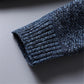 Viertelreißverschluss pullover blau - Matteo