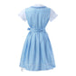 Stormi | dirndl kleid mit rüschenmieder und spitzenschürze für frauen