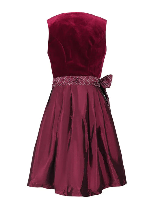 Ripley | dirndl kleid mit samtmieder und glanzrock für frauen