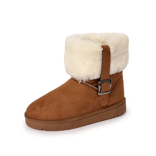 Schwarze Winter-Snowboots – Anna