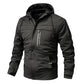 Herren outdoor fleece-steppjacke langarm – leicht & isolierend