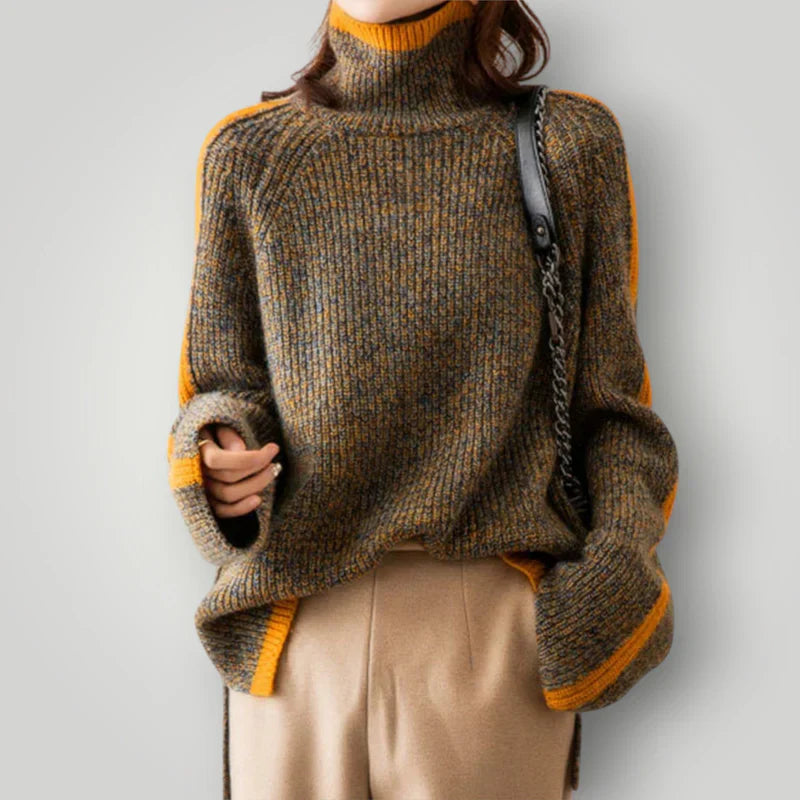 Breseis damen pullover – lässiger soft-knit look