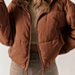 Lia – moderne daunenjacke aus hochwertigem material