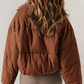 Lia – moderne daunenjacke aus hochwertigem material