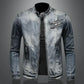 Dwayne - herren-reißverschluss-denim-jacke
