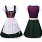 Perpetua | dirndl kleid mit kontrastmieder und schleifenakzent für frauen