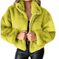 Stylische wintermode teddyjacke für damen - Jana