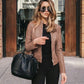 Nadia | taillierte jacke aus kunstleder