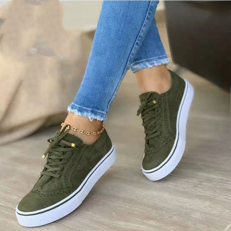 Ava - orthopädischer eleganter schwarzer sneaker