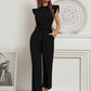 Sophia - Pinker Rüschen-Jumpsuit