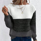 Eleganter Winterpullover Grau - Nora