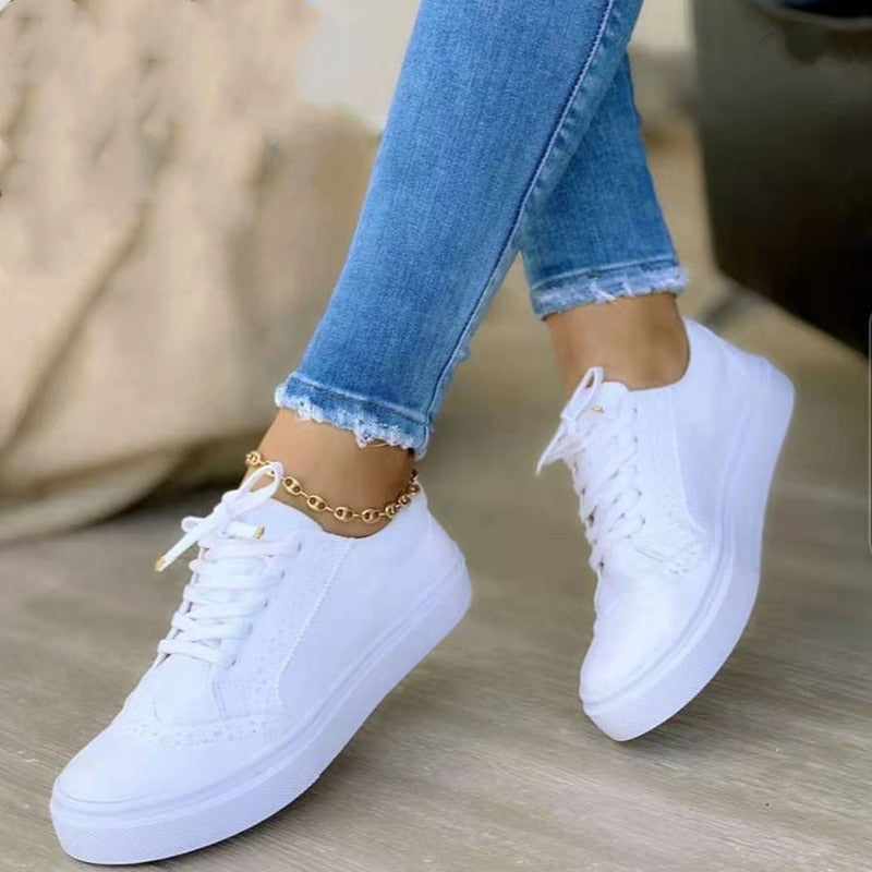 Ava - orthopädischer eleganter schwarzer sneaker