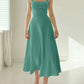 A-Linien-Kleid – Eleganter Ausschnitt & Tailliert