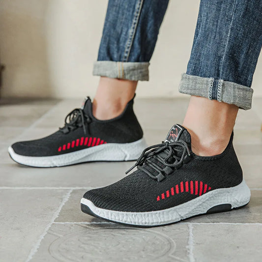 Niklas - Sportliche Herren-Sneakers in Schwarz