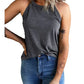Anna - Schwarzes Basic-Tanktop