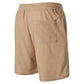 Leo - Schwarze Cord-Shorts mit Schnürung
