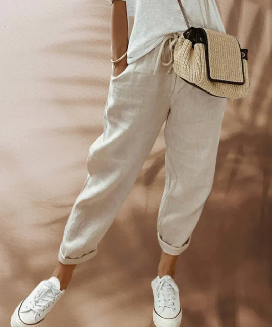 Lassigs und stilvolle leinenhose - Tracey