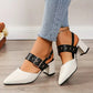 Elegante sandalen mit kubanischen absätzen | Tyrax