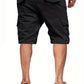 Niko - Schwarze Cargo-Shorts Urban
