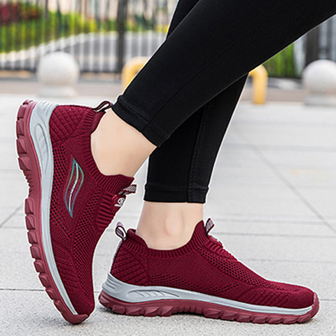 Mia rote ortho-Sneaker