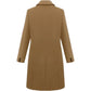 Damen stilvoller winter-trenchcoat – eleganter, langer schnitt