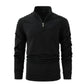 Herren langarm-half-zip pullover winter – komfortabler strick für kalte tage