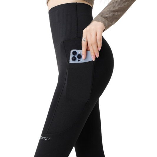 Schwarze Performance Leggings - Mia