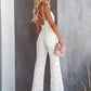 Ernestina | elegantes jumpsuit mit v-ausschnitt