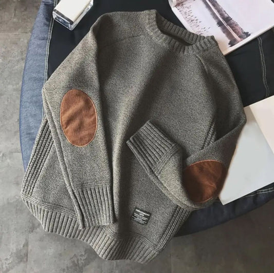 Marineblauer Herrenpullover – AlltagsKomfort