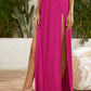 Viviana - Feuriger Maxi-Schlitzrock