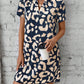 Zoe - Leopardenmuster A-Linien Kleid