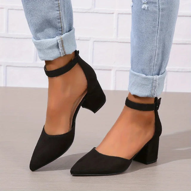 Bella - Beigefarbene Damen-Pumps